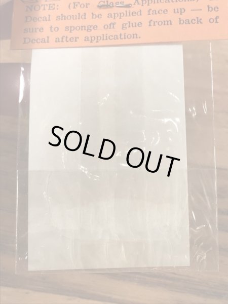 Impko社製のUncle Louieの50’sヴィンテージウォータースライドデカール