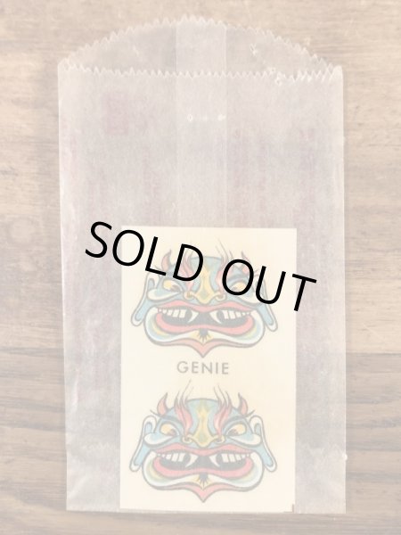 Impko社製のGenieの60’sヴィンテージウォータースライドデカール