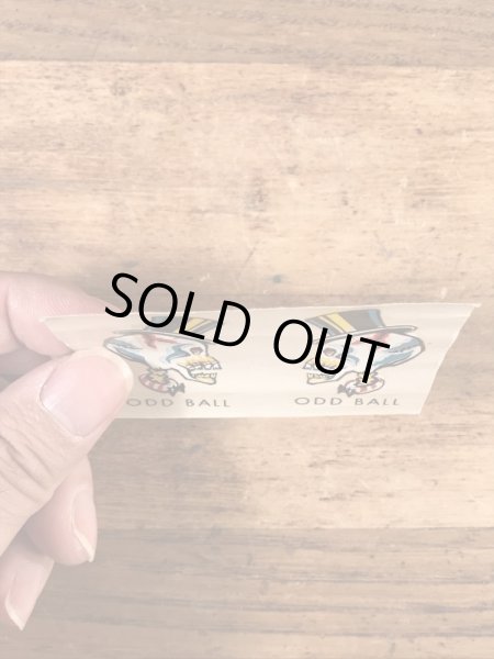 Impko社製のOdd Ballの60’sヴィンテージウォータースライドデカール