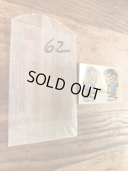 Impko社製のモンスターの60年代ビンテージ水張りステッカー