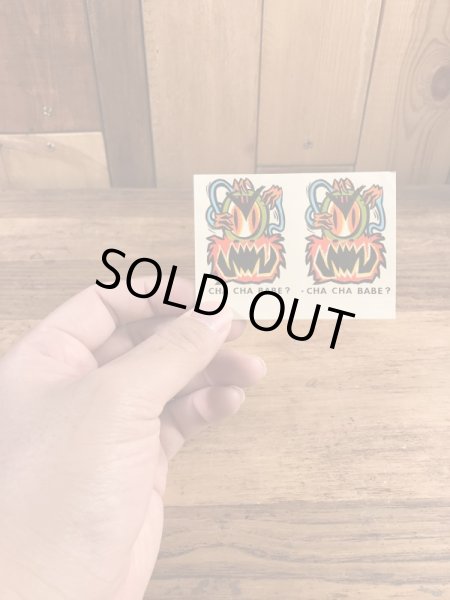 Impko社製のCha Cha Babe?の60’sヴィンテージウォータースライドデカール