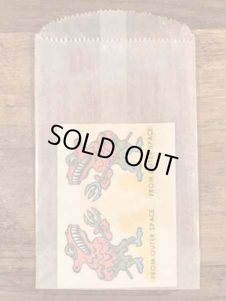 Impko社製のFrom Outer Spaceの60’sヴィンテージウォータースライドデカール