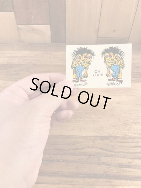 Impko社製のOh Yeah!の60’sヴィンテージウォータースライドデカール