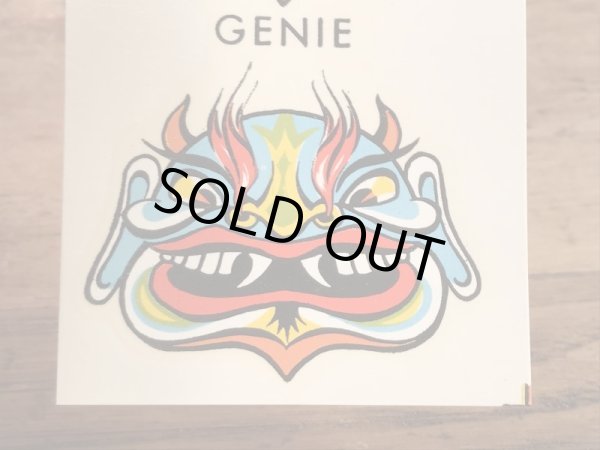 Impko社製のGenieの60’sヴィンテージウォータースライドデカール