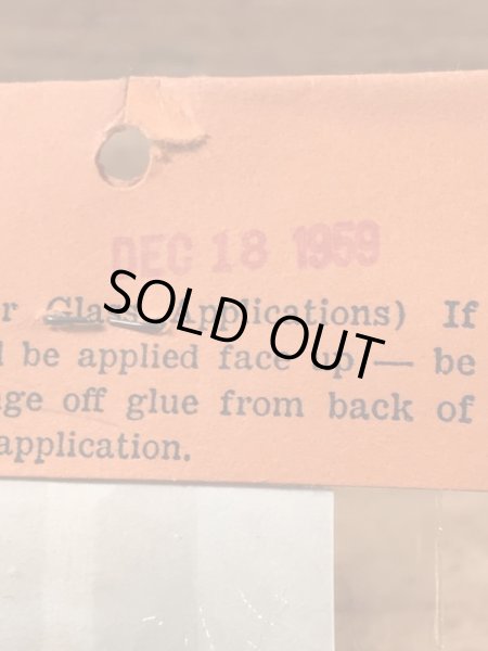 Impko社製のアンクルルーイの50年代ビンテージ水張りステッカー