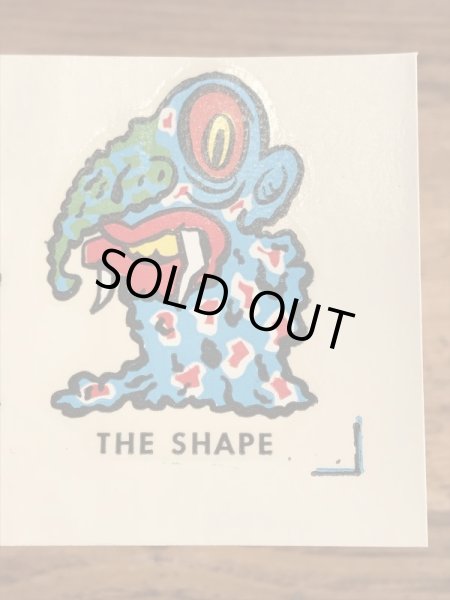 Impko社製のThe Shapeの60’sヴィンテージウォータースライドデカール