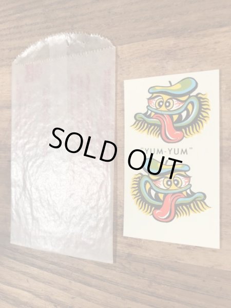 Impko社製のYum Yumの60’sヴィンテージウォータースライドデカール