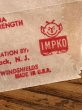 Impko社製のヤムヤムの60年代ビンテージ水張りステッカー