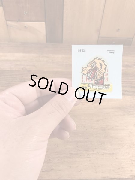 Monte'社製のシーモンスターの50年代ビンテージ水張りステッカー