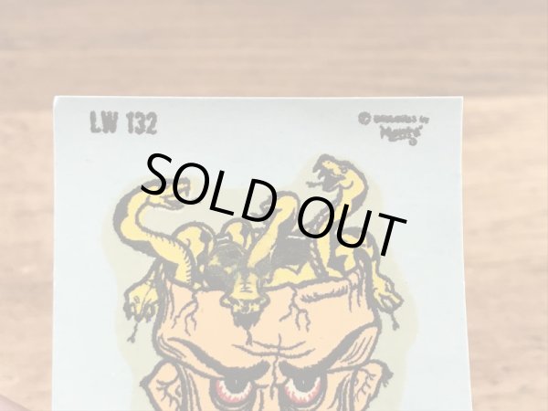 Monte社製のWMシェイクスピアの50年代ビンテージ水張りステッカー