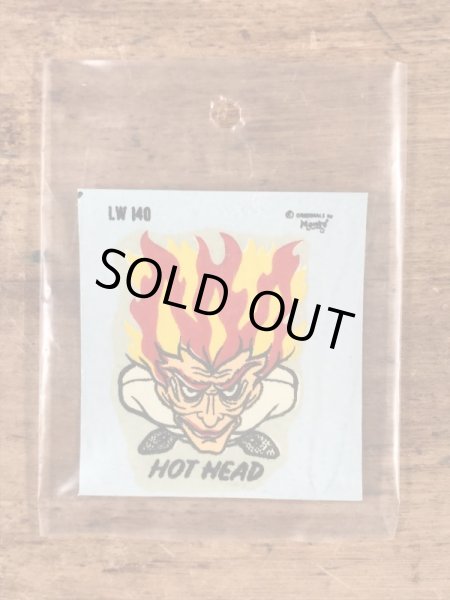 Monte社製のHot Headの50’sヴィンテージウォータースライドデカール