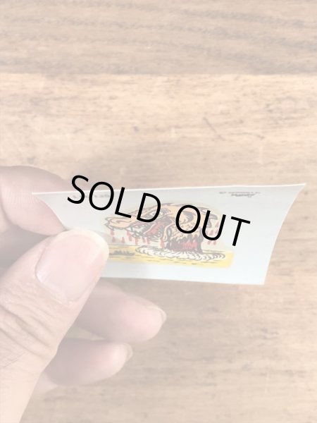 Monte'社製のシーモンスターの50年代ビンテージ水張りステッカー