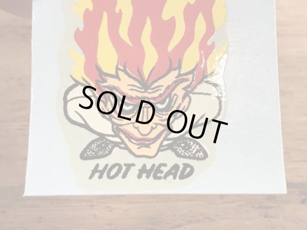 Monte社製のHot Headの50’sヴィンテージウォータースライドデカール