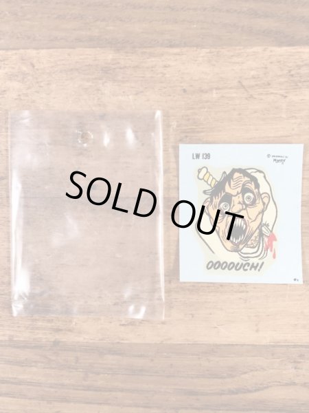 Monte社製のOooouch!の50’sヴィンテージウォータースライドデカール