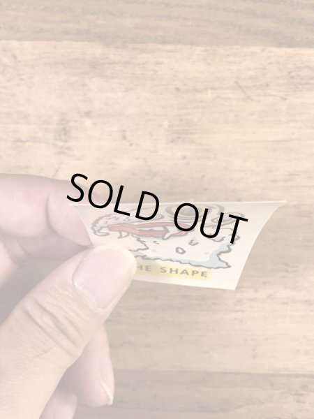 Impko社製のThe Shapeの50’sヴィンテージウォータースライドデカール