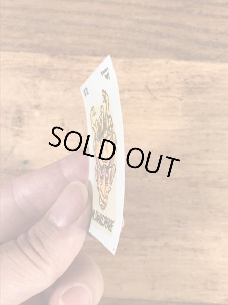 Monte社製のWM.Snakespeareの50’sヴィンテージウォータースライドデカール