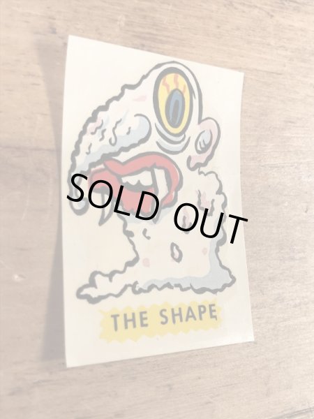 Impko社製のザシェイプの50年代ビンテージ水張りステッカー