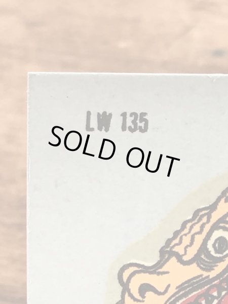 Monte'社製のSea Monsterの50’sヴィンテージウォータースライドデカール