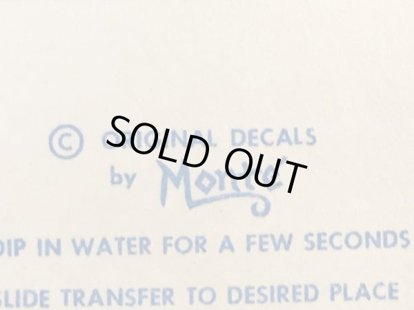 Monte社製のHot Headの50’sヴィンテージウォータースライドデカール