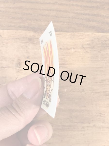 Monte社製のHot Headの50’sヴィンテージウォータースライドデカール