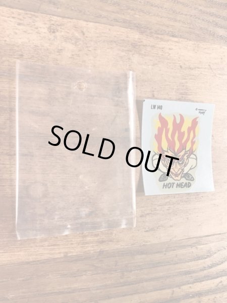 Monte社製のHot Headの50’sヴィンテージウォータースライドデカール