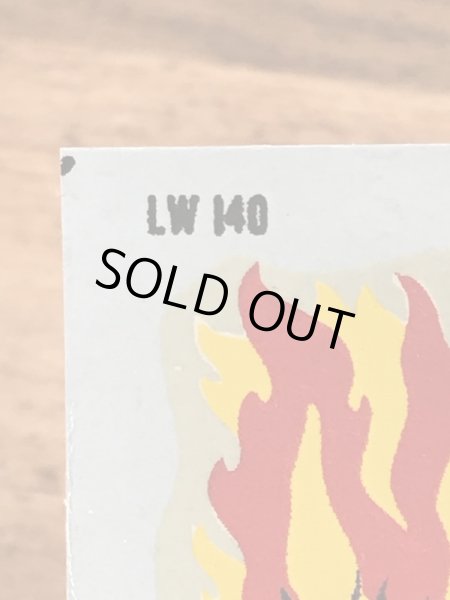 Monte社製のホットヘッドの50年代ビンテージ水張りステッカー