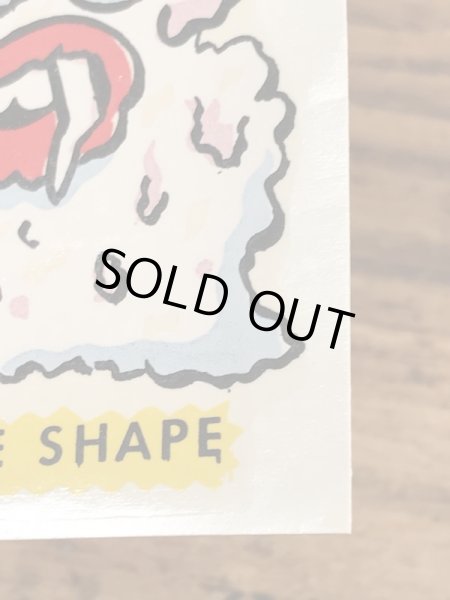 Impko社製のThe Shapeの50’sヴィンテージウォータースライドデカール
