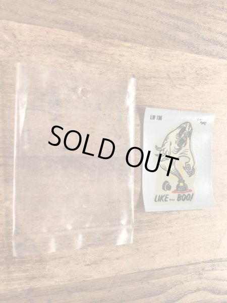 Monte'社製のLike...Boo!の50’sヴィンテージウォータースライドデカール