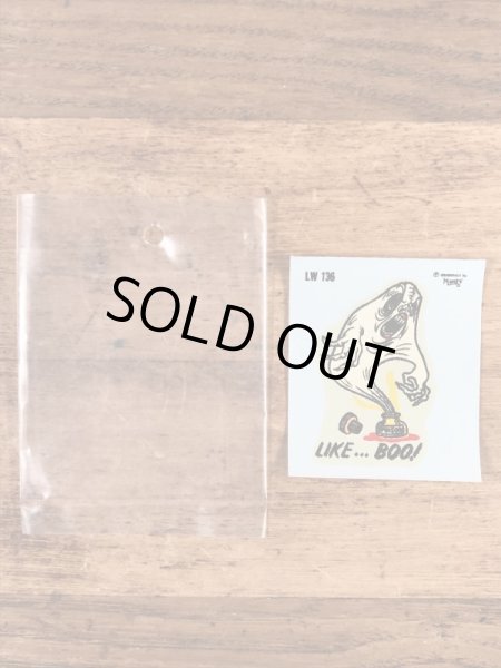 Monte'社製のLike...Boo!の50’sヴィンテージウォータースライドデカール