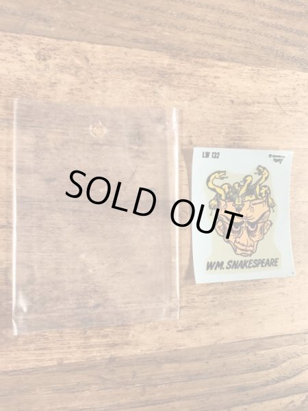 Monte社製のWM.Snakespeareの50’sヴィンテージウォータースライドデカール