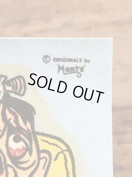 Monte社製のSplitting Headacheの50’sヴィンテージウォータースライドデカール