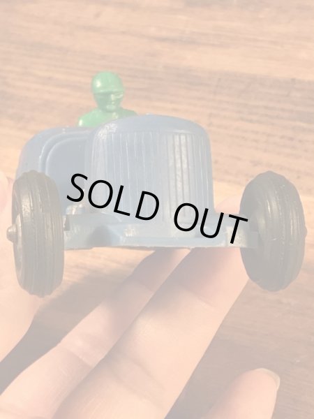 ホットロッドのプラスチック製の50〜60年代ビンテージトイ