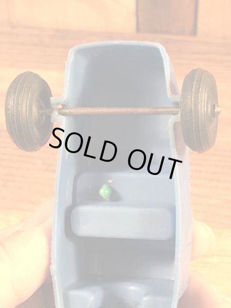 ホットロッドのプラスチック製の50〜60年代ビンテージトイ