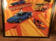 Hot Wheelsのレッドラインの60〜70’sヴィンテージ額縁ポスター