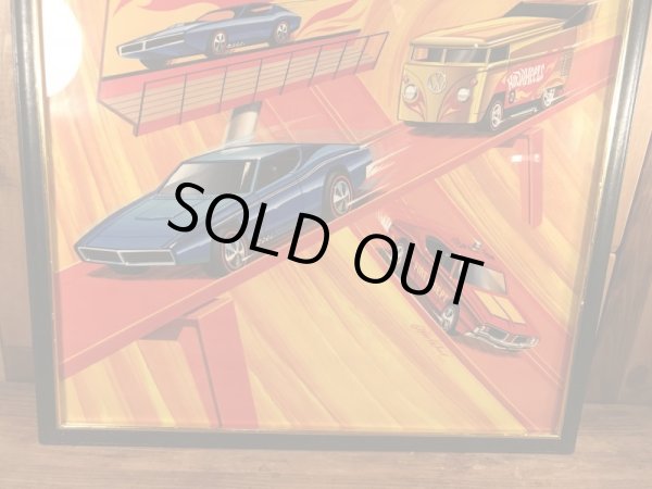 Hot Wheelsのレッドラインの60〜70’sヴィンテージ額縁ポスター