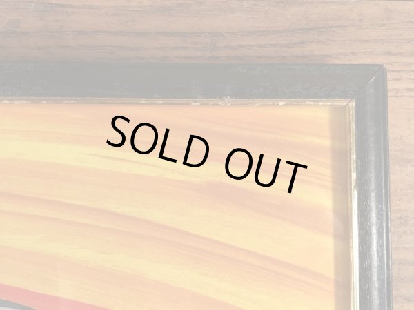 ホットウィールのレッドラインの60〜70年代ビンテージ額縁ポスター