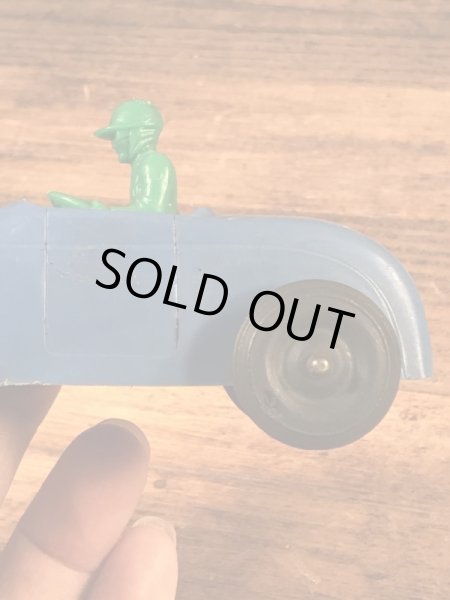 ホットロッドのプラスチック製の50〜60年代ビンテージトイ