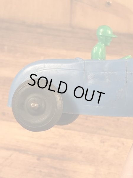 ホットロッドのプラスチック製の50〜60年代ビンテージトイ