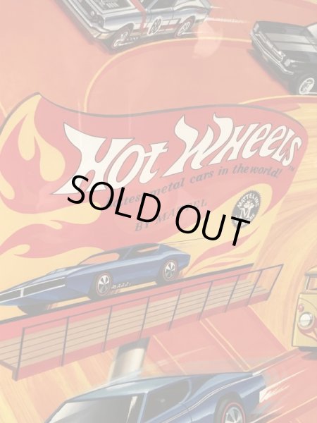 ホットウィールのレッドラインの60〜70年代ビンテージ額縁ポスター