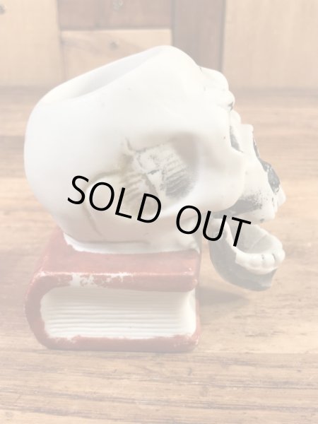 スカルオンブックの顎揺れの50’sヴィンテージマッチホルダー