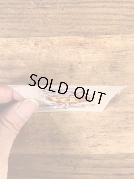 Rat Finkのビニール製の80’sヴィンテージデカール