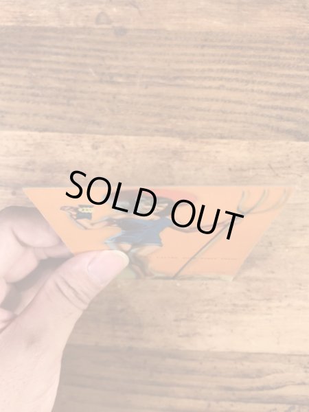 My Calves Took First Prizeのメッセージが書かれたピンナップガールの40’sヴィンテージカード