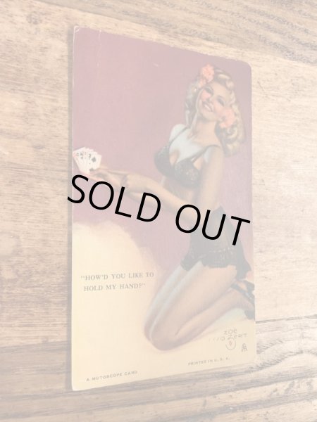 Zoe Mozertが描いたピンナップガールの40年代ビンテージカード