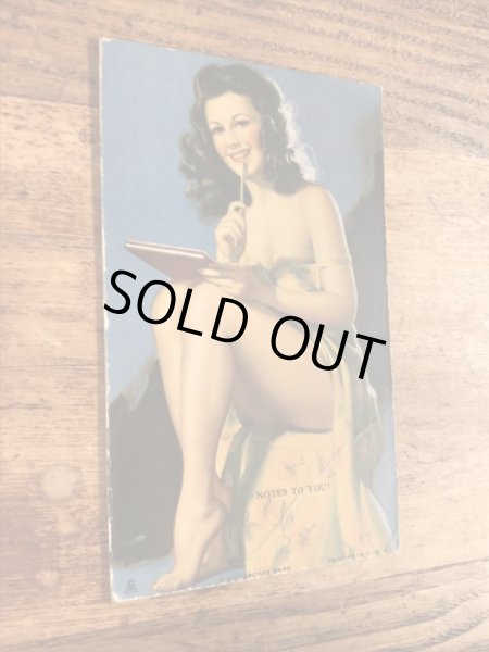 Zoe Mozertが描いたピンナップガールの40年代ビンテージカード