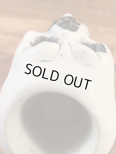 スカルオンブックの顎揺れの50’sヴィンテージマッチホルダー