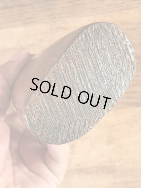 フィグサインの木彫りの70’sヴィンテージハンドサイン