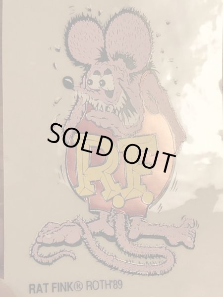 Rat Finkのビニール製の80’sヴィンテージデカール
