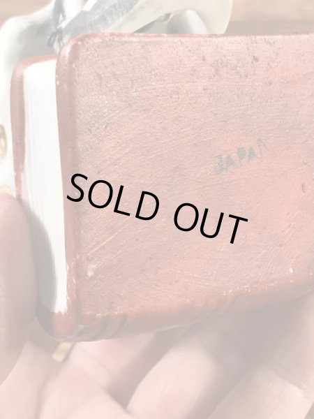 スカルオンブックの顎揺れの50’sヴィンテージマッチホルダー