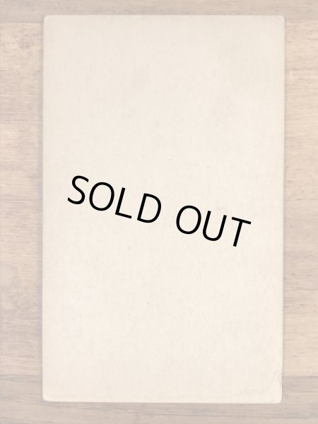 Boy,You Can See A Lot From Hereのメッセージが書かれたピンナップガールの40’sヴィンテージカード