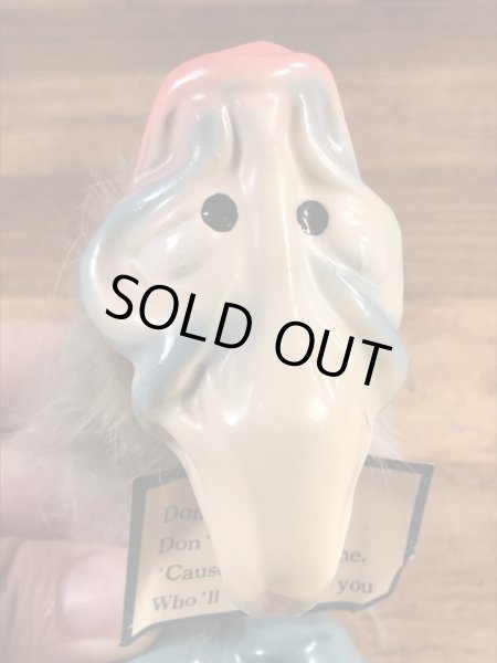 ハゲタカの陶器製の60年代ビンテージ首振り人形